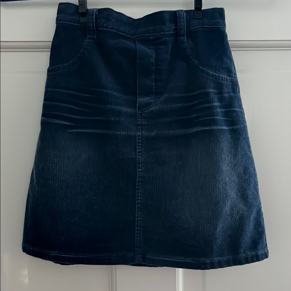 Amy Byer blue corduroy skirt